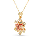 Radiant Roseburst Pendant