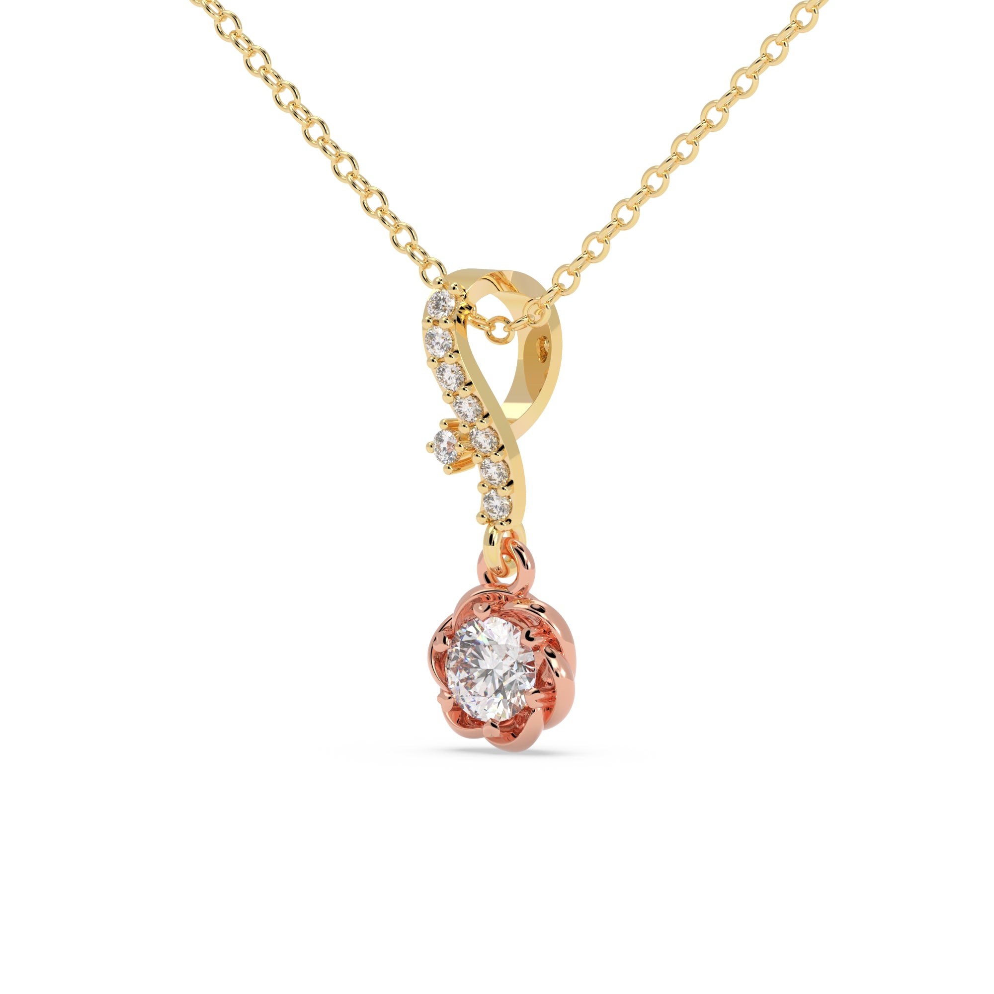 Twirl Blossom Pendant