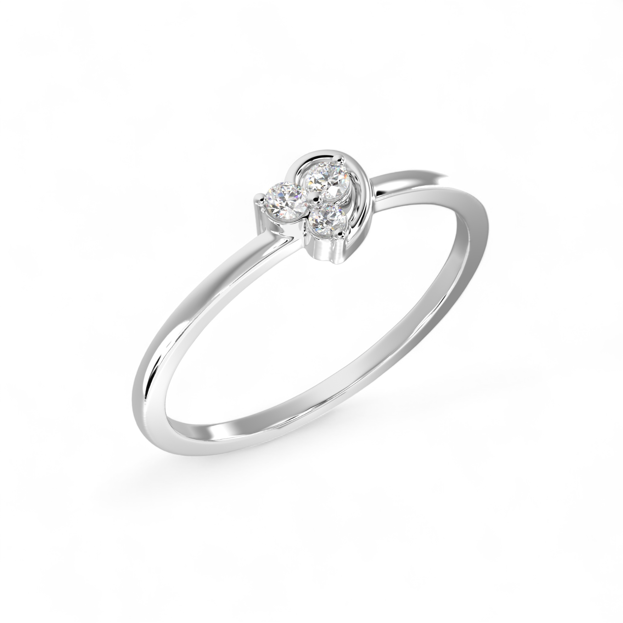 Trilight Knot Rings