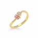 Dual tone in Rose & Yellow Gold