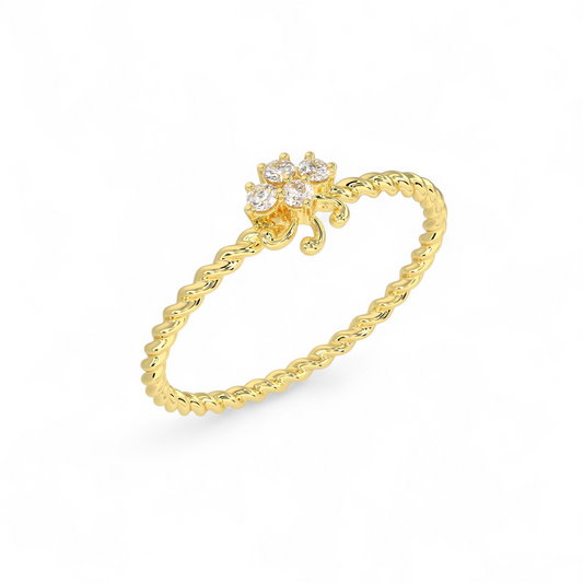 Twirl Blossom Ring