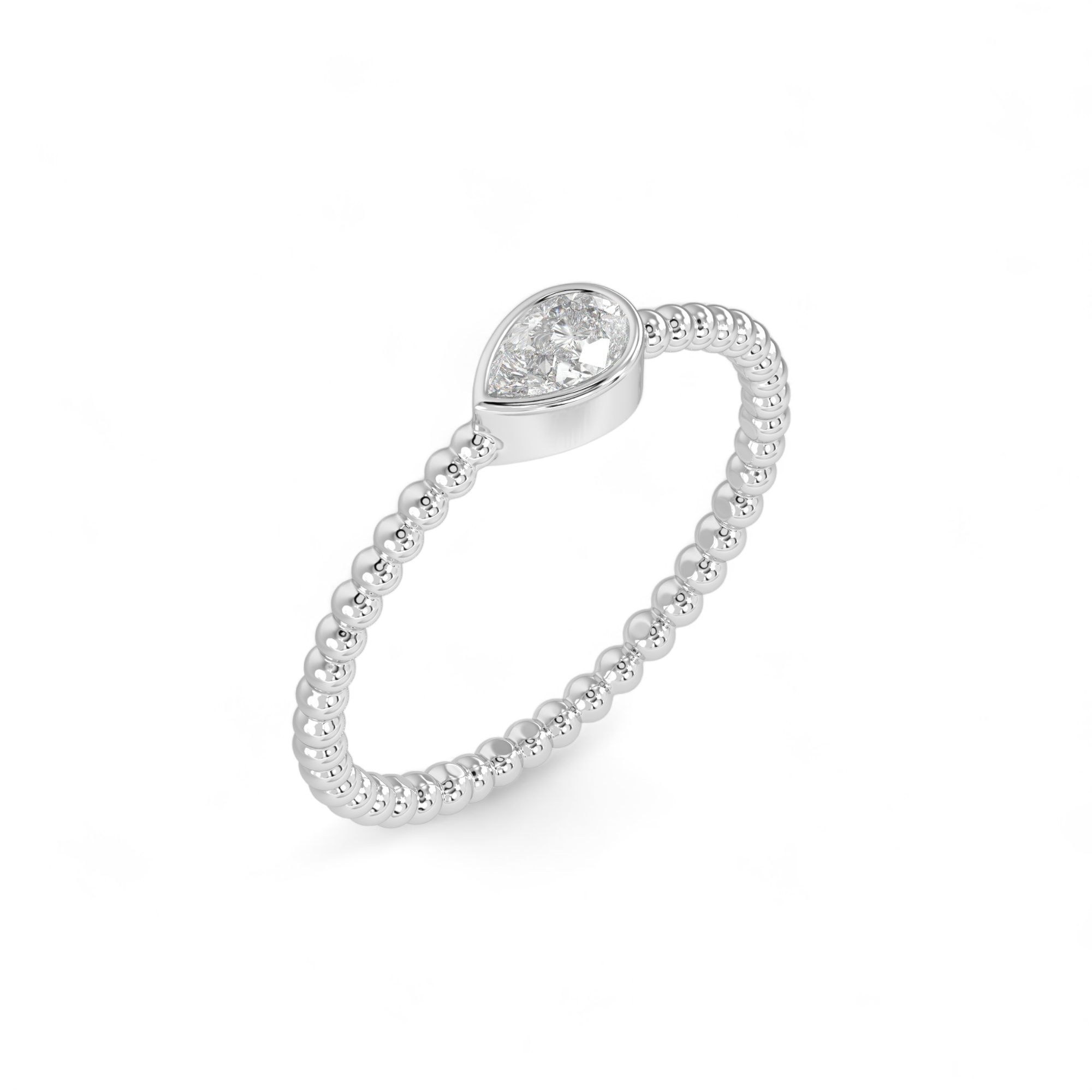Dewdrop Whisper Ring