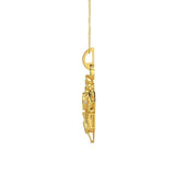Regal Blossom Diamond Pendant