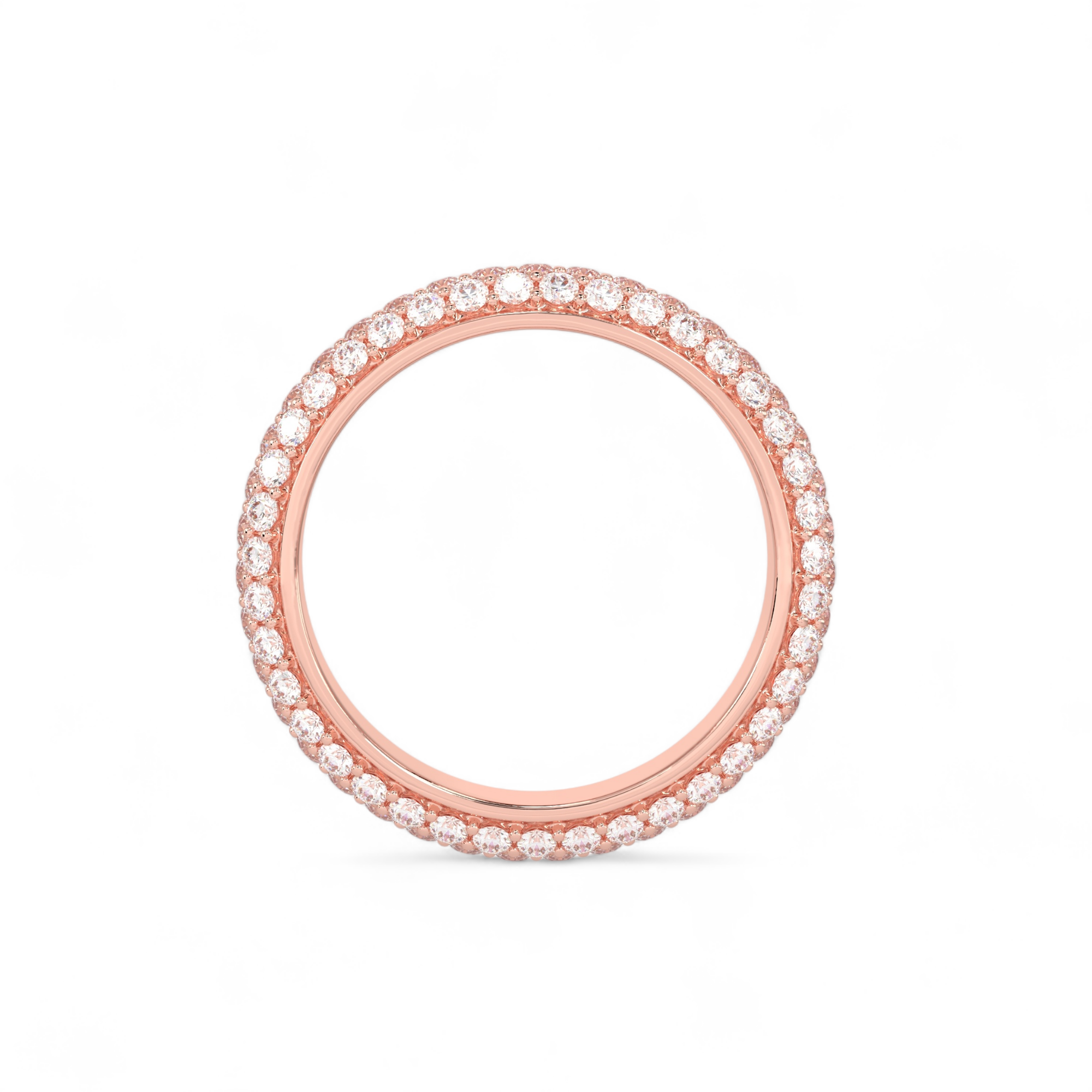 Eclipse Pavé Diamond Band