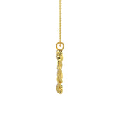 Twisted Heart Diamond Pendant