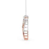 Heartbeat Fusion Diamond Pendant