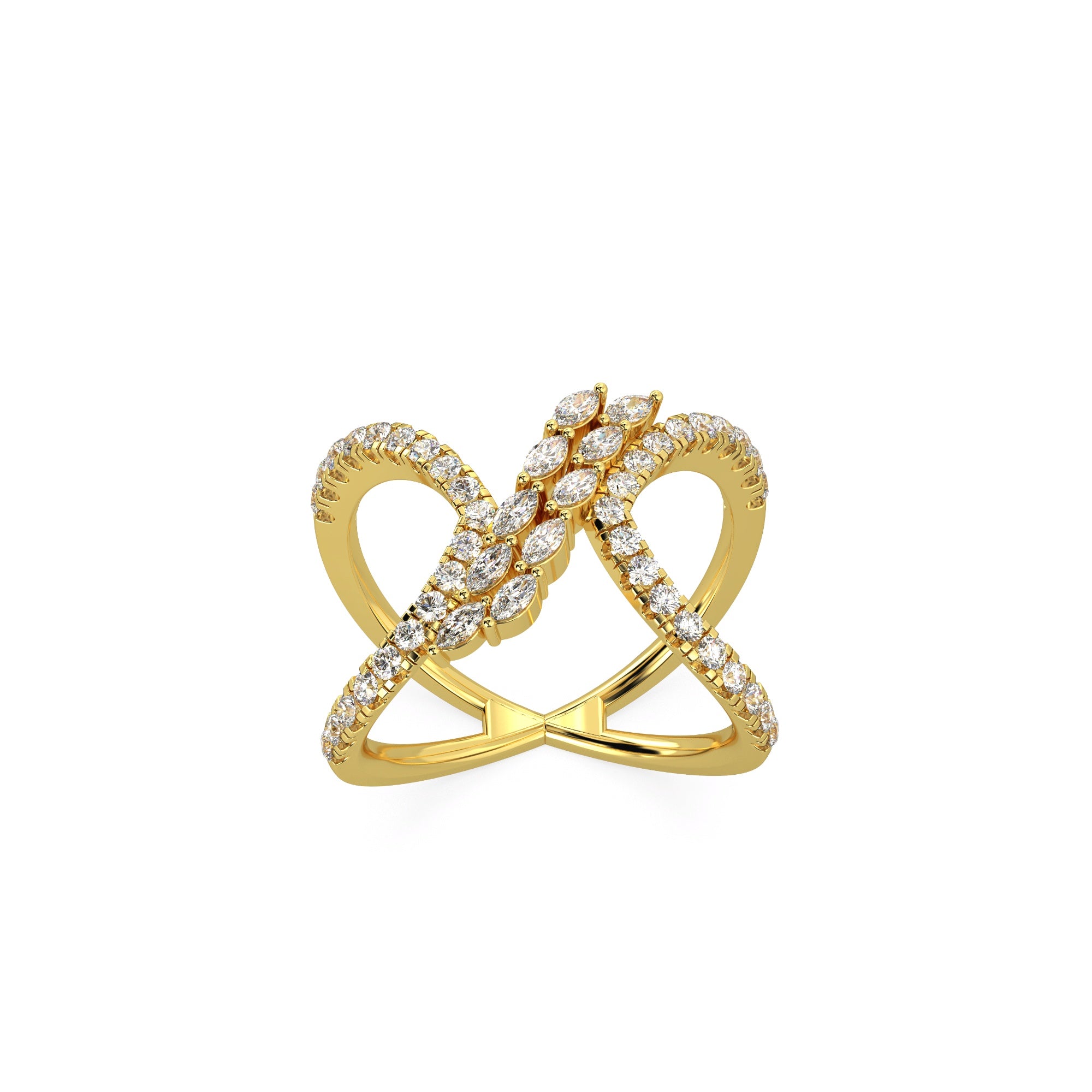 Infinity Marquise Diamond Ring