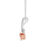 Rosebud Charm Pendant