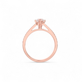 Radiance Trail Solitaire Ring