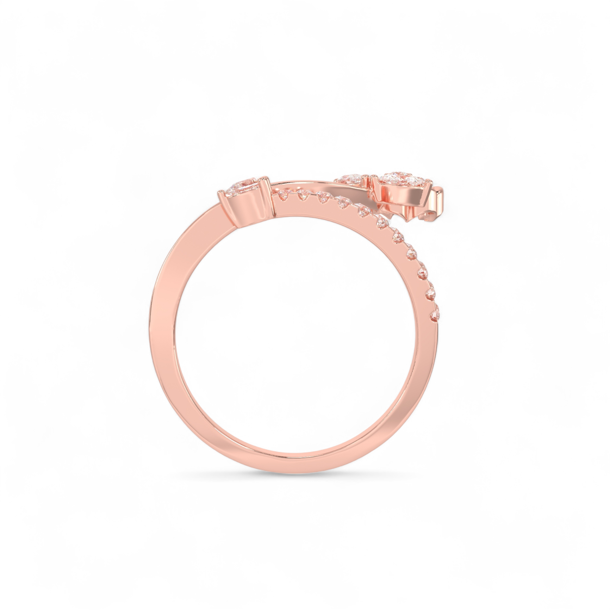 Blooming Cascade Ring