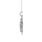 Regal Blossom Diamond Pendant