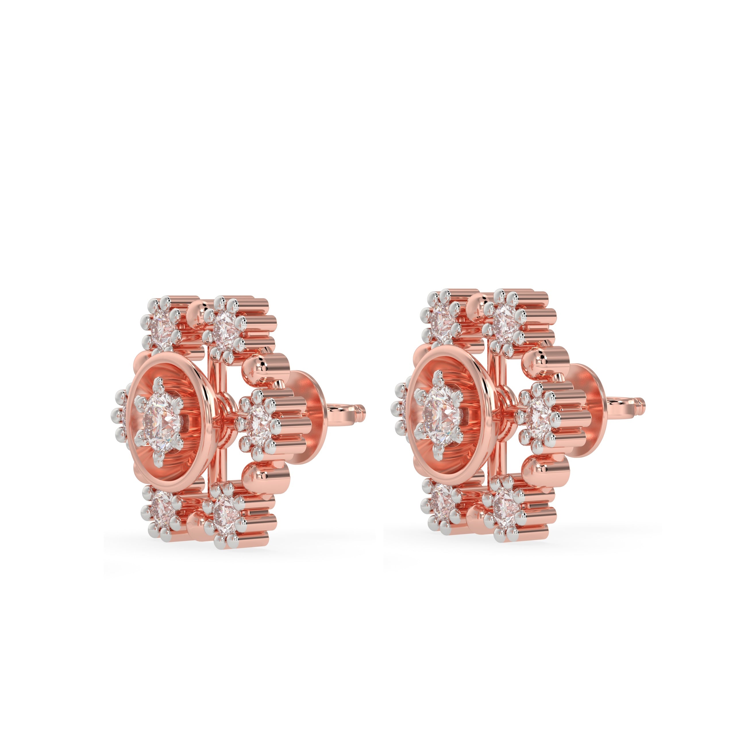 Golden Blossom Studs