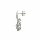 Sweetheart Drop Diamond Earrings