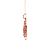 Regal Blossom Diamond Pendant