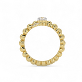 Beaded Allure Ring