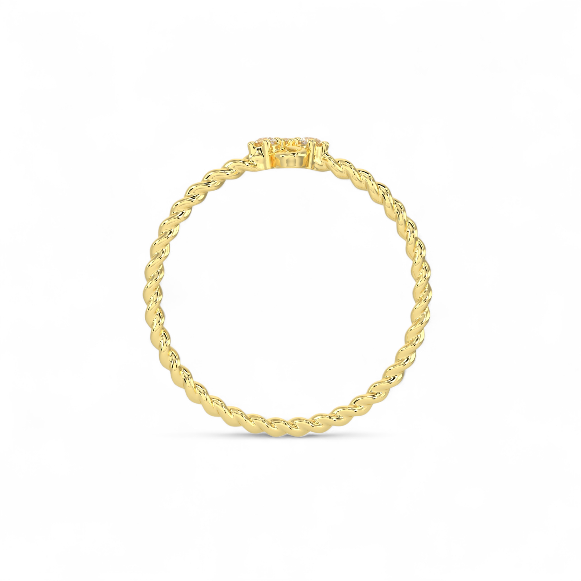 Twine Charm Ring