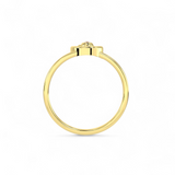 Regal Peacock Ring