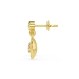 Sunburst Charm Earrings
