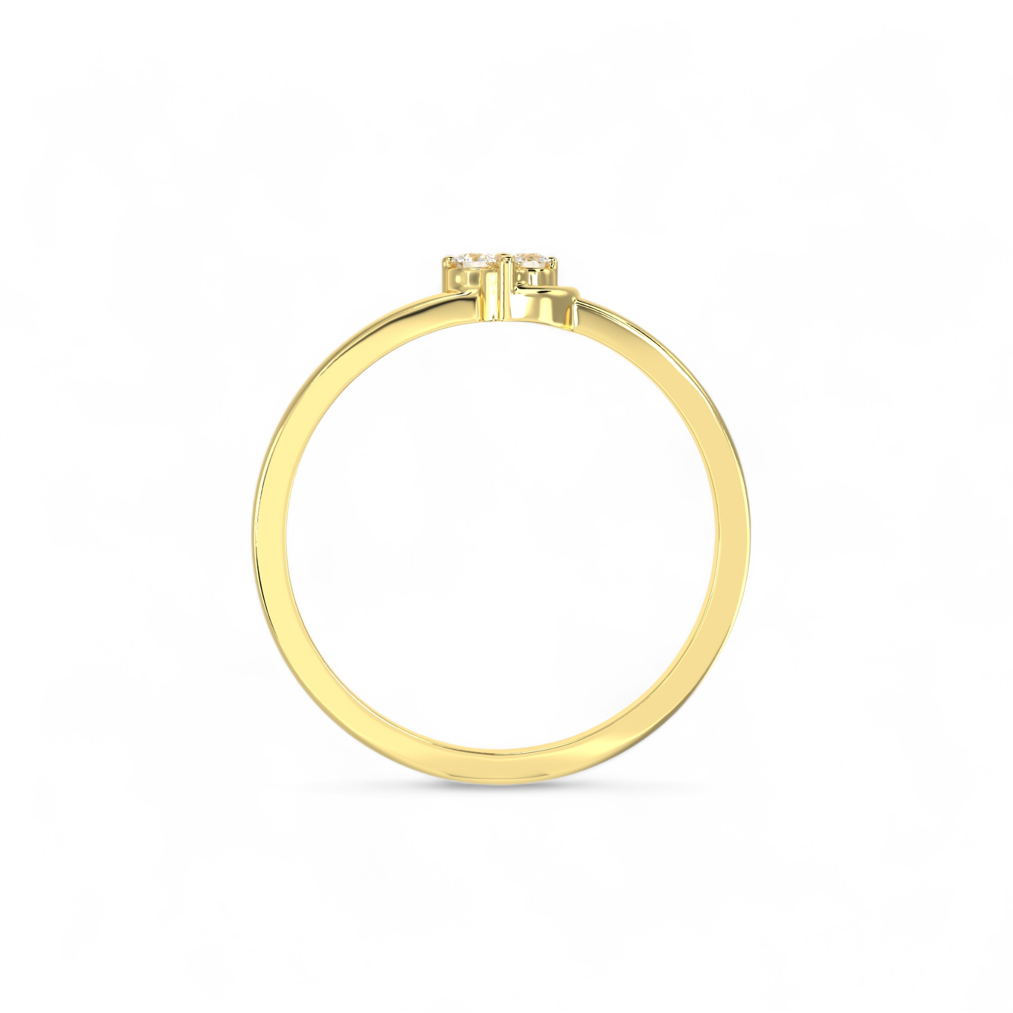 Trilight Knot Rings