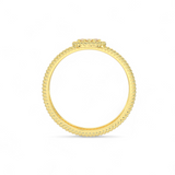 Golden Orbit Ring