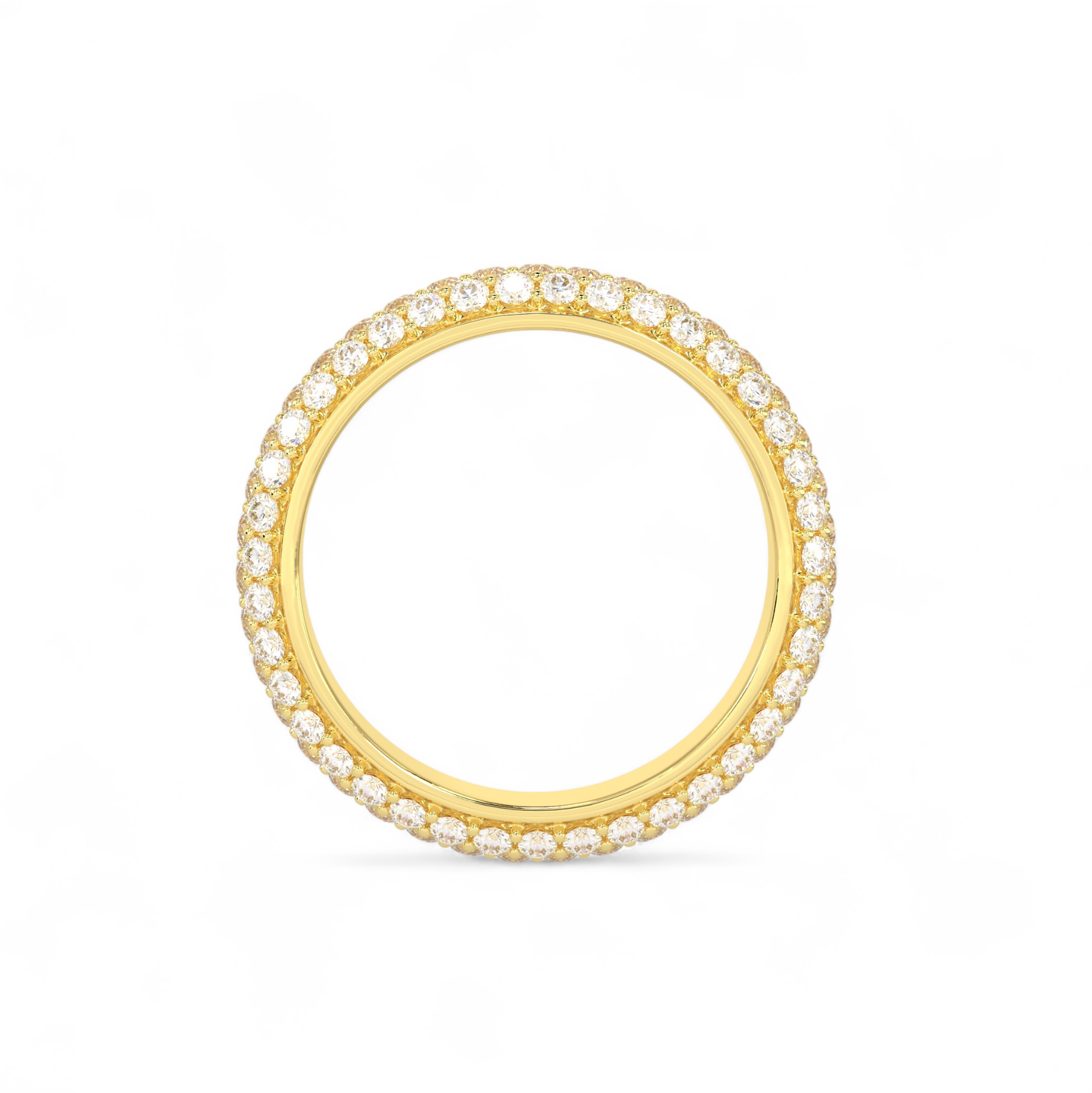 Eclipse Pavé Diamond Band