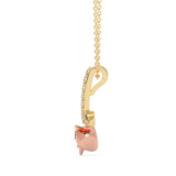 Rosebud Charm Pendant