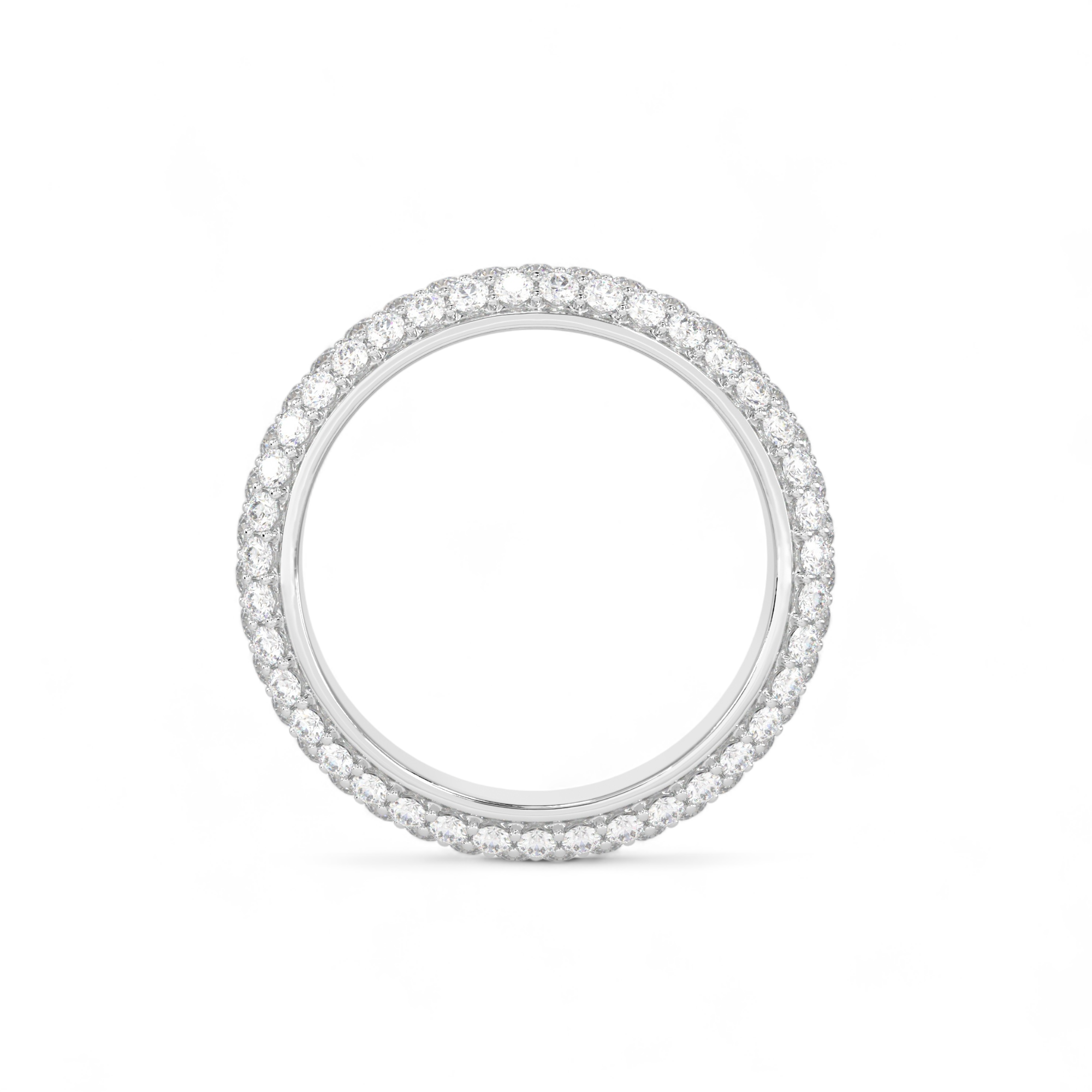 Eclipse Pavé Diamond Band