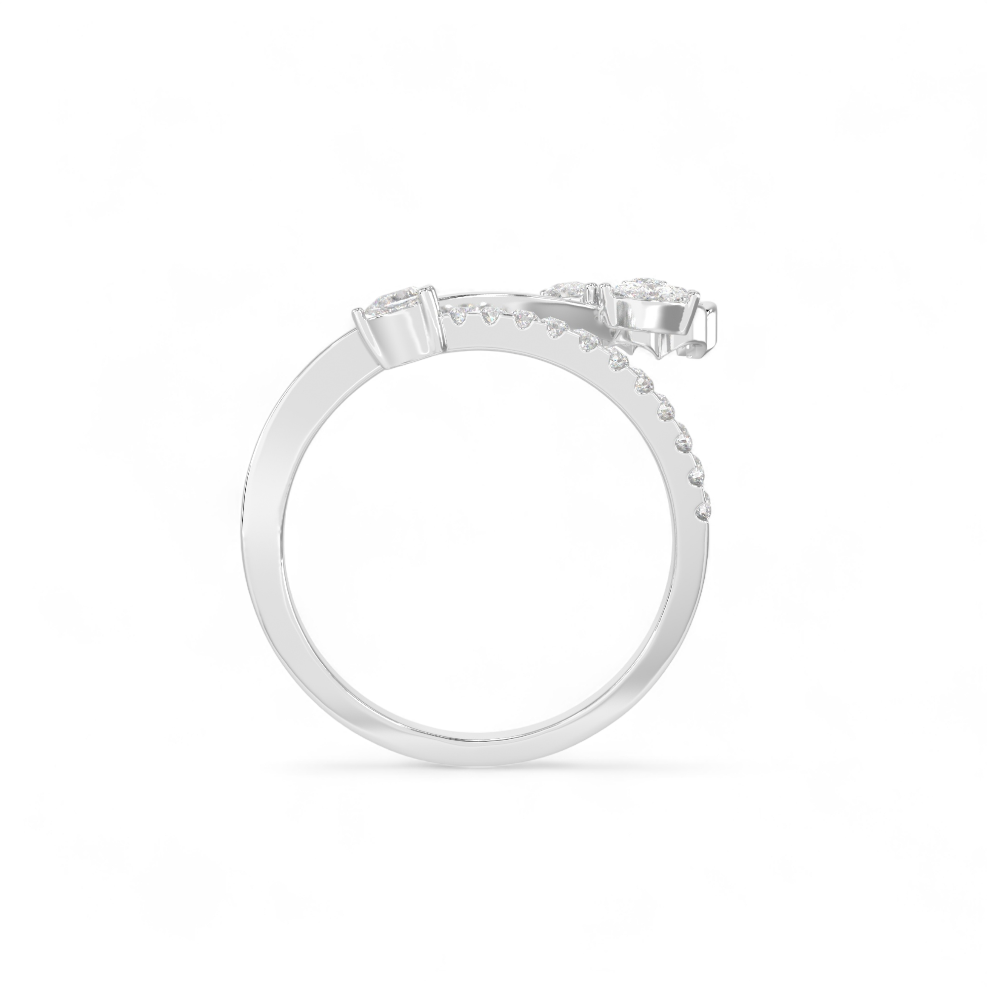 Blooming Cascade Ring