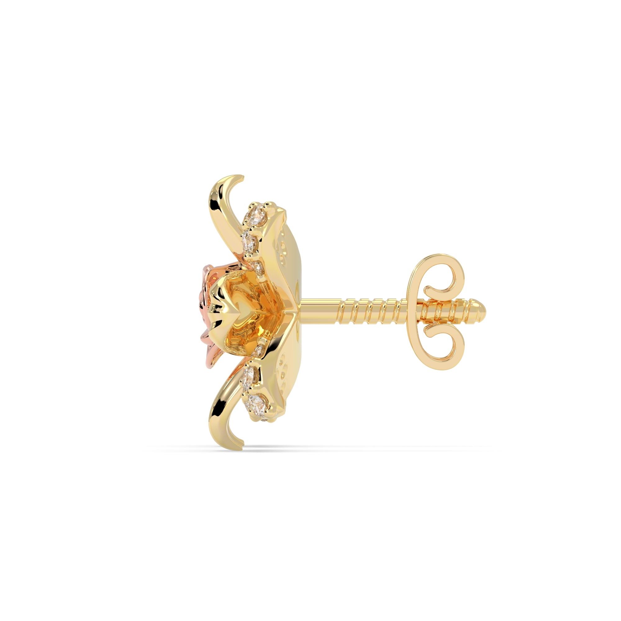Golden Bloom Earrings