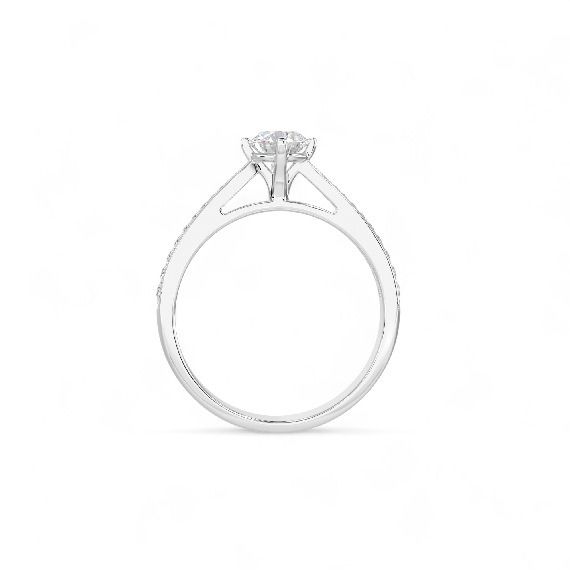 Radiance Trail Solitaire Ring