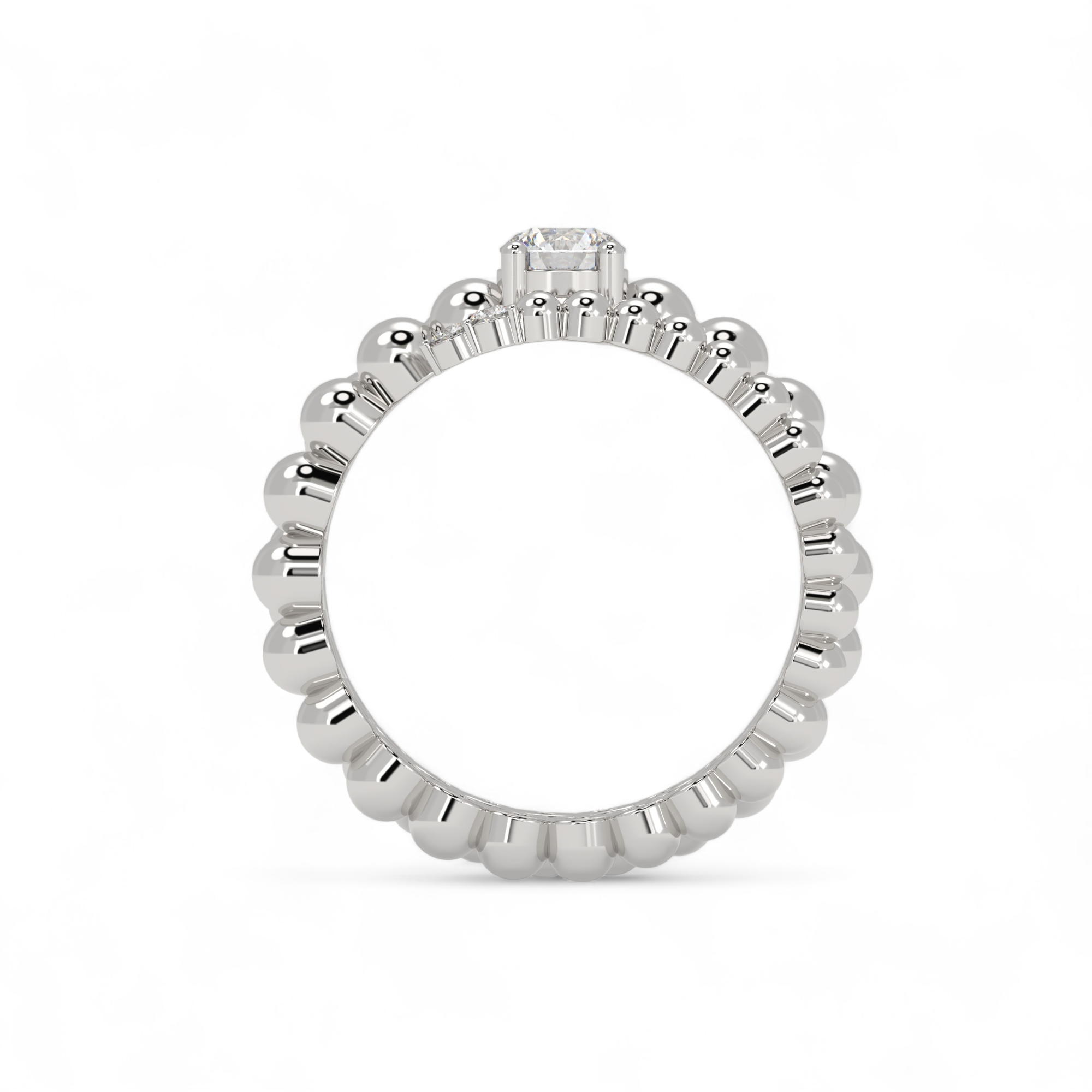 Beaded Allure Ring