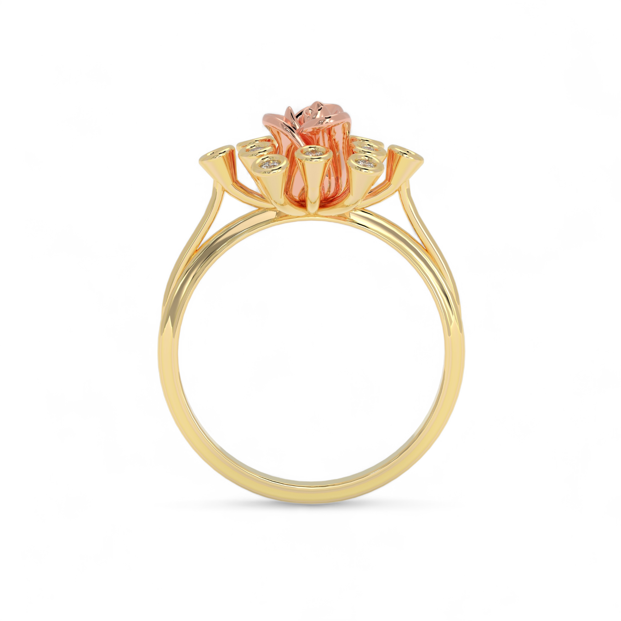 Stellar Bloom Diamond Ring