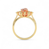 Stellar Bloom Diamond Ring