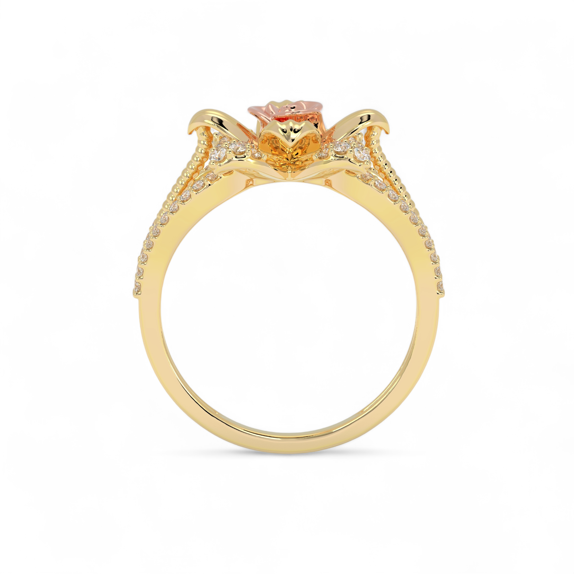 Petal Symphony Diamond Ring