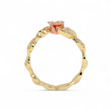 Rosé Bloom Diamond Ring