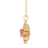 Radiant Roseburst Pendant