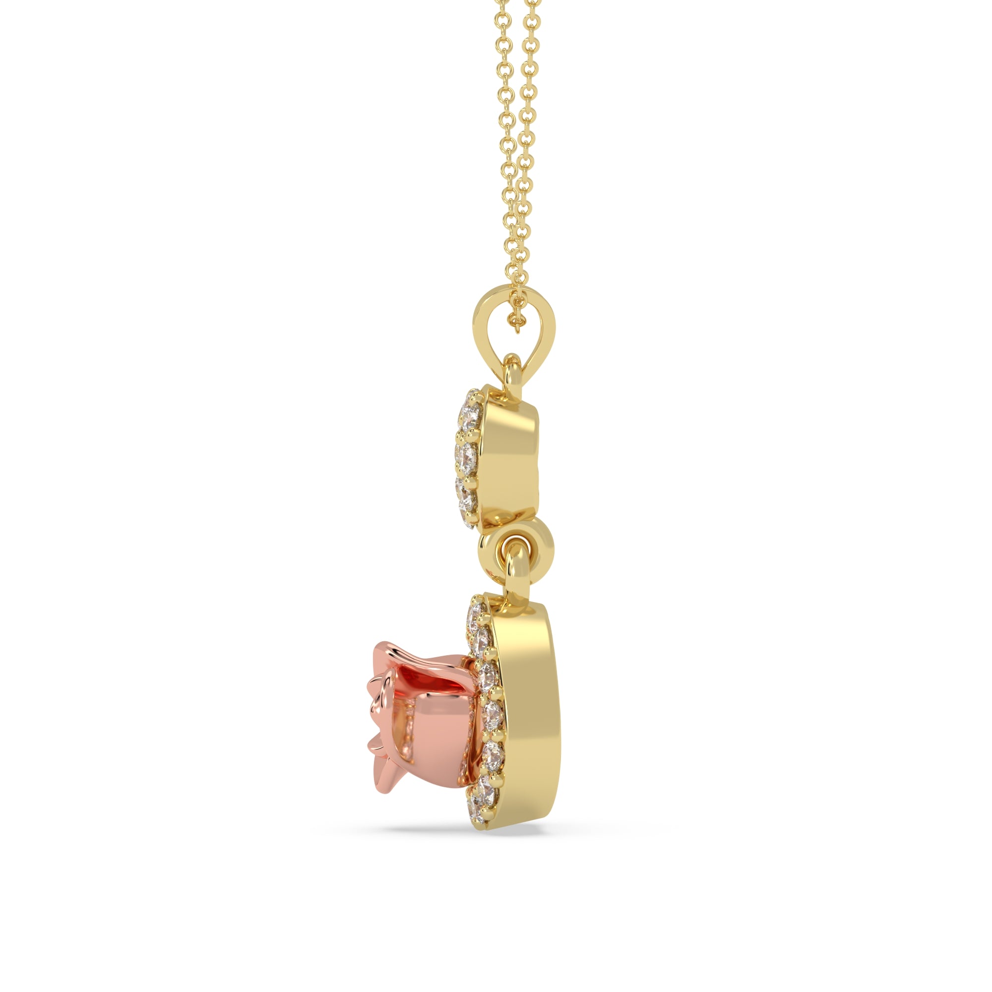 Golden Bloom Pendant