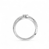 Regal Filigree Halo Ring