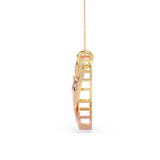 Heartbeat Fusion Diamond Pendant