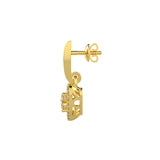 Sweetheart Drop Diamond Earrings