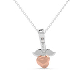 Rosebud Charm Pendant