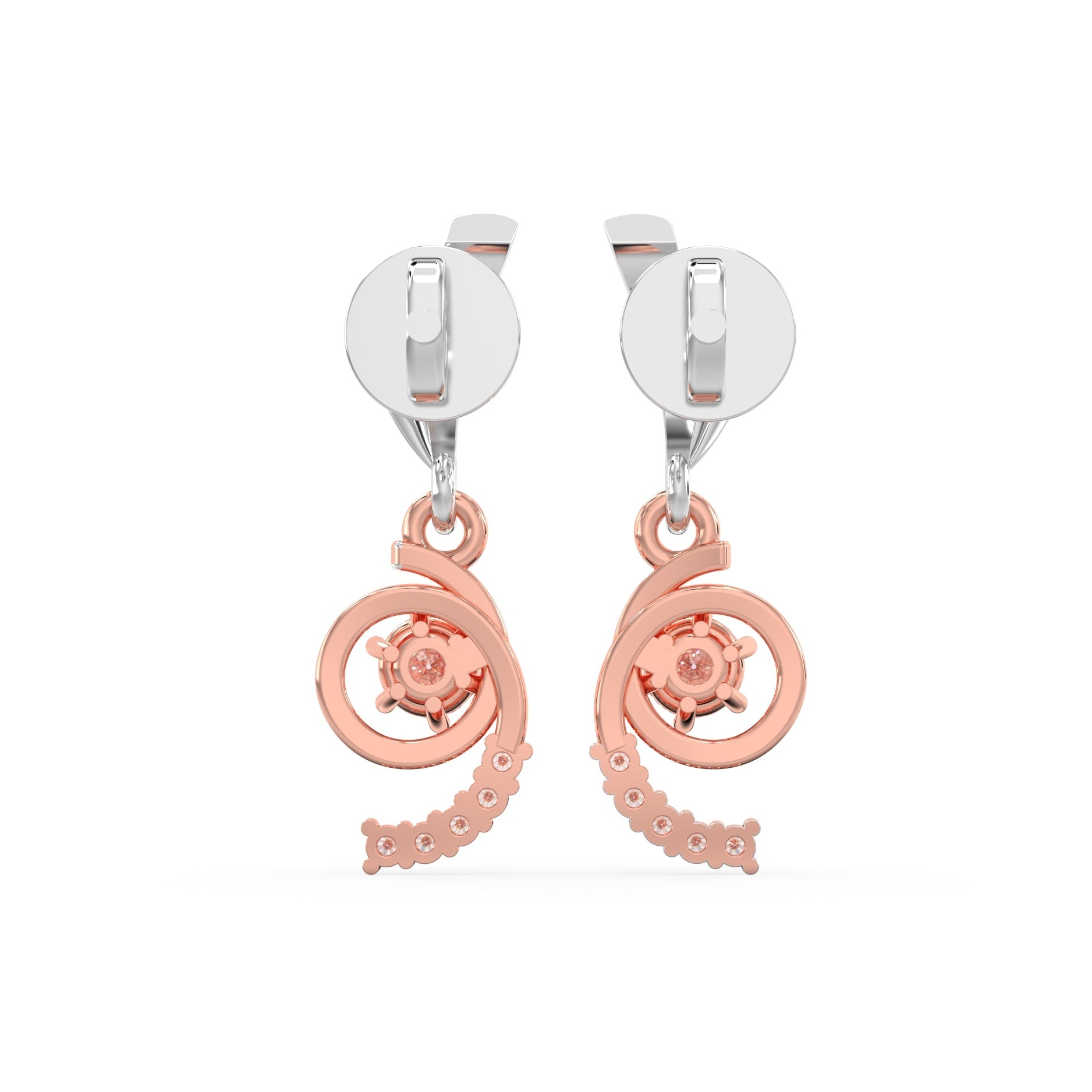 Swirl of Elegance Earrings