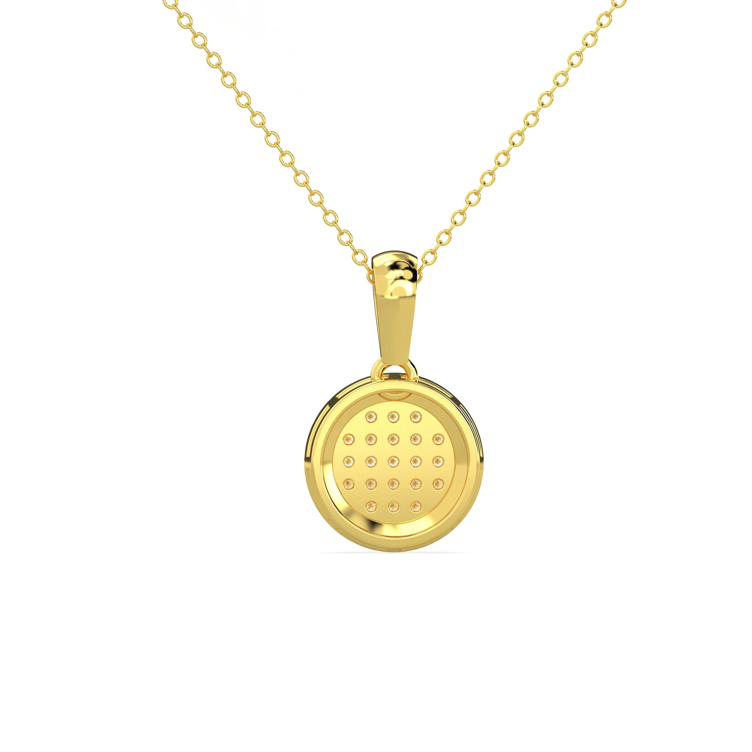 Sunburst Diamond Pendant