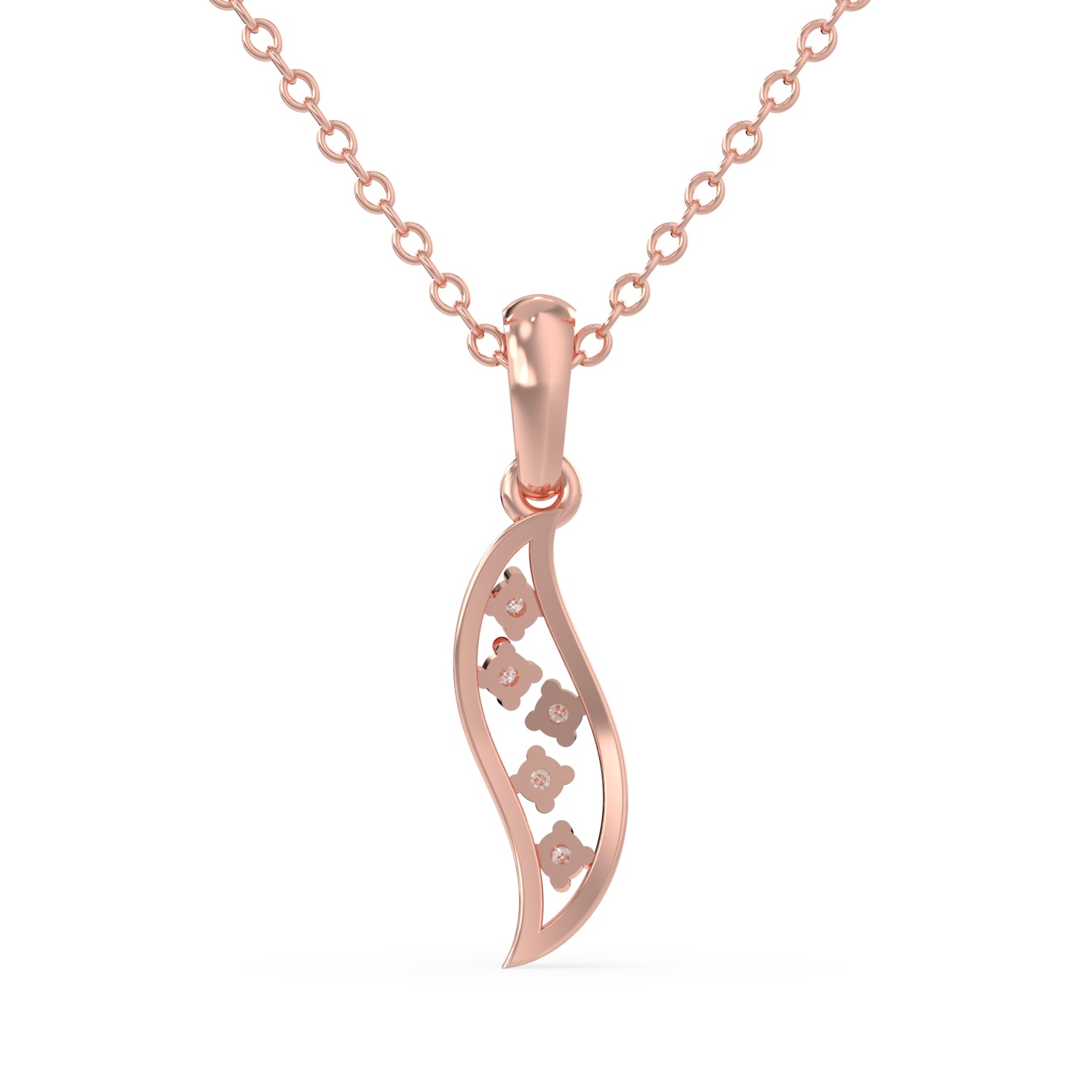 Golden Breeze Pendant