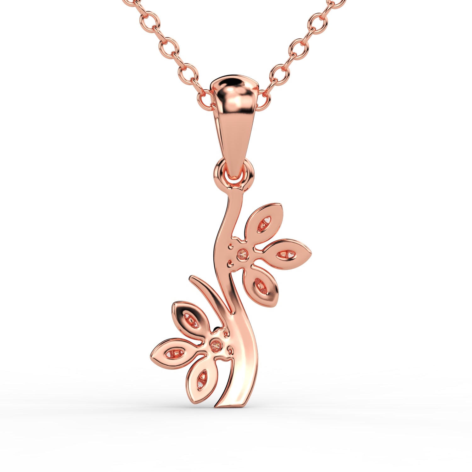Rosy Bloom Pendant