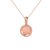 Sunburst Diamond Pendant