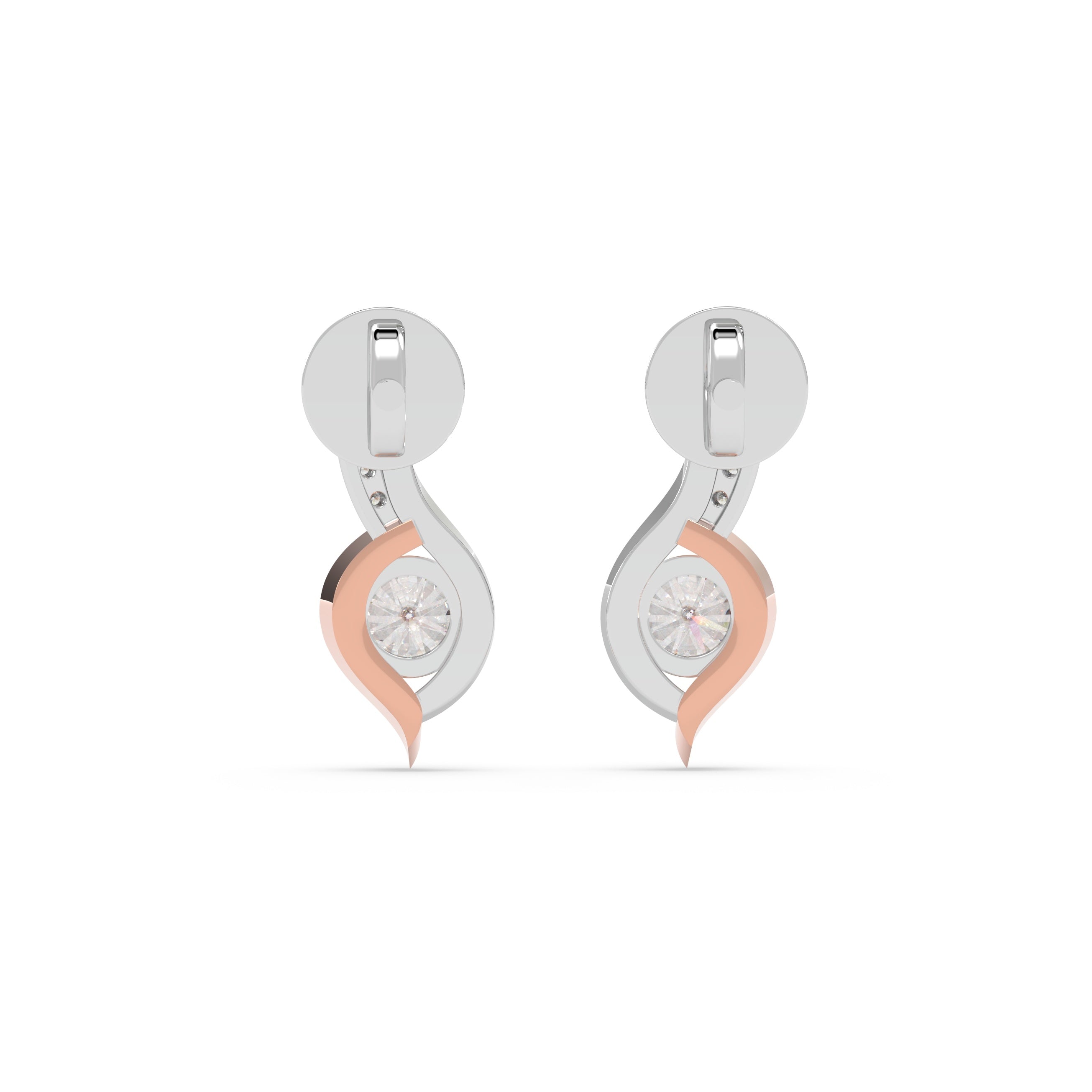 Golden Wave Studs