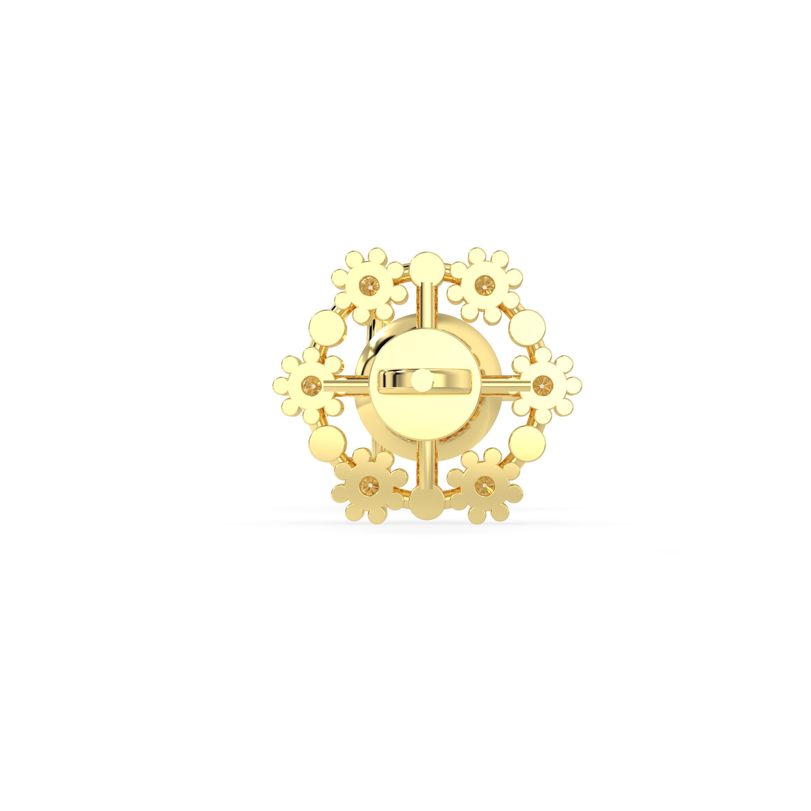 Golden Blossom Studs