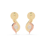 Golden Wave Studs