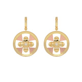 Floral Medallion Earrings